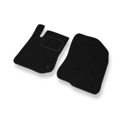 Tapis de sol feutre pour Peugeot 208 (2012-2019) - tapis de voiture - noir - DGS Autodywan