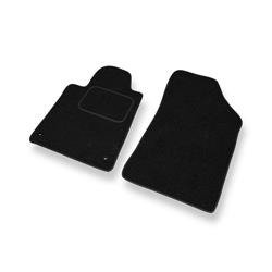 Tapis de sol feutre pour Peugeot 407 (2004-2011) - tapis de voiture - noir - DGS Autodywan