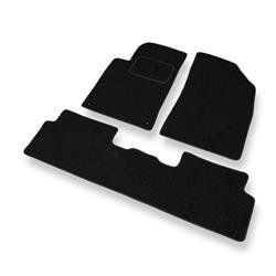 Tapis de sol feutre pour Peugeot 508 (2011-2017) - tapis de voiture - noir - DGS Autodywan