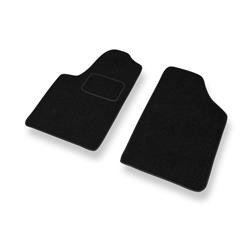 Tapis de sol feutre pour Peugeot Partner I (1997-2010) - tapis de voiture - noir - DGS Autodywan