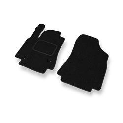 Tapis de sol feutre pour Peugeot Partner II (2008-2018) - tapis de voiture - noir - DGS Autodywan