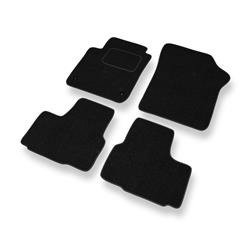 Tapis de sol feutre pour Seat Mii I (2011-2019) - tapis de voiture - noir - DGS Autodywan