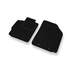 Tapis de sol feutre pour Toyota Yaris II (2005-2010) - tapis de voiture - noir - DGS Autodywan