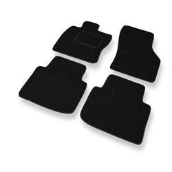 Tapis de sol feutre pour Volkswagen Passat B8 (2014-....) - tapis de voiture - noir - DGS Autodywan