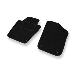 Tapis de sol feutre pour Volkswagen Polo V 9R (2009-2017) - tapis de voiture - noir - DGS Autodywan