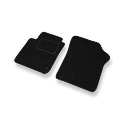 Tapis de sol feutre pour Volkswagen up! I (2011-....) - tapis de voiture - noir - DGS Autodywan