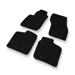 Tapis de sol feutre pour Volvo S40 I (1995-2004) - tapis de voiture - noir - DGS Autodywan