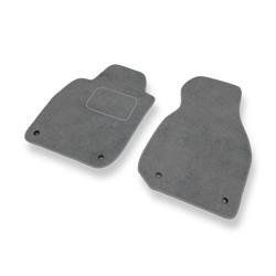 Tapis de sol velours pour Audi A6 II C5 (1997-2004) - Premium tapis de voiture - gris - DGS Autodywan