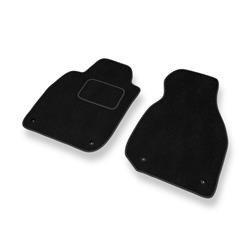 Tapis de sol velours pour Audi A6 II C5 (1997-2004) - Premium tapis de voiture - noir - DGS Autodywan