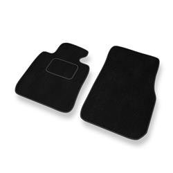 Tapis de sol velours pour BMW 3 V F30 (2012-2018) - Premium tapis de voiture - noir - DGS Autodywan