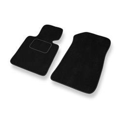 Tapis de sol velours pour BMW X1 I E84 (2009-2015) - Premium tapis de voiture - noir - DGS Autodywan