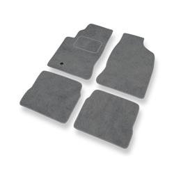 Tapis de sol velours pour Chrysler PT Cruiser Automat (2000-2010) - Premium tapis de voiture - gris - DGS Autodywan