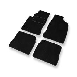 Tapis de sol velours pour Chrysler PT Cruiser Automat (2000-2010) - Premium tapis de voiture - noir - DGS Autodywan