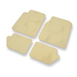 Tapis de sol velours pour Chrysler Sebring II (2001-2006) - Premium tapis de voiture - beige - DGS Autodywan