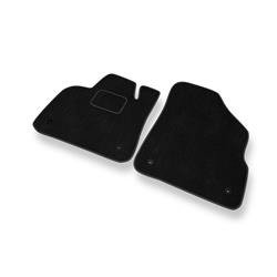 Tapis de sol velours pour Citroen DS5 (2011-2015) - Premium tapis de voiture - noir - DGS Autodywan