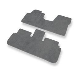 Tapis de sol velours pour Citroen Evasion (1994-2002) - Premium tapis de voiture - gris - DGS Autodywan