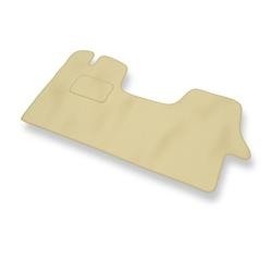 Tapis de sol velours pour Citroen Jumper II (2006-....) - Premium tapis de voiture - beige - DGS Autodywan