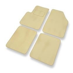 Tapis de sol velours pour Dodge Journey (2008-2020) - Premium tapis de voiture - beige - DGS Autodywan