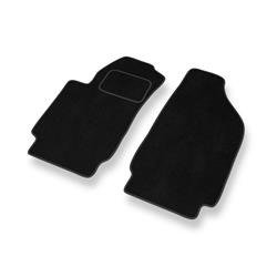 Tapis de sol velours pour Fiat Stilo (2001-2008) - Premium tapis de voiture - noir - DGS Autodywan