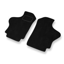 Tapis de sol velours pour Hyundai H-1 I (1999-2008) - Premium tapis de voiture - noir - DGS Autodywan