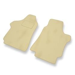 Tapis de sol velours pour Hyundai H-1 II (2008-2021) - Premium tapis de voiture - beige - DGS Autodywan