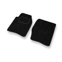 Tapis de sol velours pour Land Rover Discovery II (1998-2004) - Premium tapis de voiture - noir - DGS Autodywan