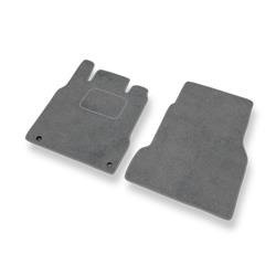 Tapis de sol velours pour Mercedes-Benz Classe A W168 (1997-2004) - Premium tapis de voiture - gris - DGS Autodywan