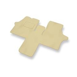 Tapis de sol velours pour Mercedes-Benz Vito W638 (1996-2003) - Premium tapis de voiture - beige - DGS Autodywan