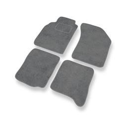 Tapis de sol velours pour Nissan Maxima V (1999-2003) - Premium tapis de voiture - gris - DGS Autodywan