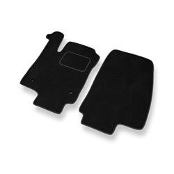 Tapis de sol velours pour Opel Astra G (1998-2009) - Premium tapis de voiture - noir - DGS Autodywan