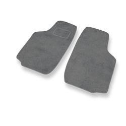 Tapis de sol velours pour Opel Combo C (2001-2011) - Premium tapis de voiture - gris - DGS Autodywan