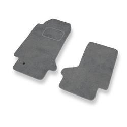 Tapis de sol velours pour Opel GT II (2006-2010) - Premium tapis de voiture - gris - DGS Autodywan