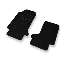 Tapis de sol velours pour Opel GT II (2006-2010) - Premium tapis de voiture - noir - DGS Autodywan