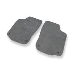 Tapis de sol velours pour Opel Tigra B (2004-2010) - Premium tapis de voiture - gris - DGS Autodywan