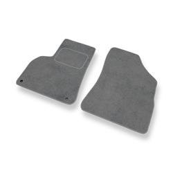 Tapis de sol velours pour Peugeot 3008 I (2009-2016) - Premium tapis de voiture - gris - DGS Autodywan