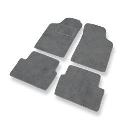 Tapis de sol velours pour Renault Laguna I (1993-2000) - Premium tapis de voiture - gris - DGS Autodywan