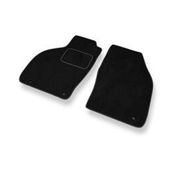 Tapis de sol velours pour Saab 9-3 I (1998-2002) - Premium tapis de voiture - noir - DGS Autodywan