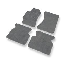 Tapis de sol velours pour Subaru Impreza II (2000-2007) - Premium tapis de voiture - gris - DGS Autodywan