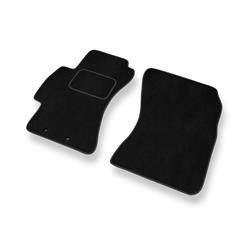 Tapis de sol velours pour Subaru Impreza III (2007-2011) - Premium tapis de voiture - noir - DGS Autodywan