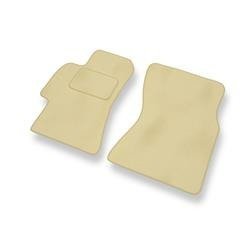 Tapis de sol velours pour Subaru Legacy IV (2003-2009) - Premium tapis de voiture - beige - DGS Autodywan