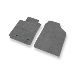 Tapis de sol velours pour Toyota Corolla IX (2001-2009) - Premium tapis de voiture - gris - DGS Autodywan