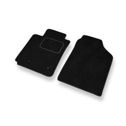 Tapis de sol velours pour Toyota Corolla IX (2001-2009) - Premium tapis de voiture - noir - DGS Autodywan