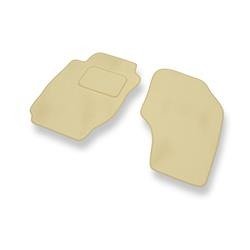 Tapis de sol velours pour Toyota RAV4 I (1994-2000) - Premium tapis de voiture - beige - DGS Autodywan