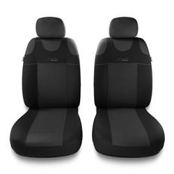 Housses de siège avant universelles pour Opel Crossland X (2017-2019) - Auto-Dekor - Stylus 1+1 - P-3