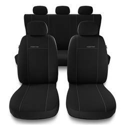 Housses de siège universelles pour Seat Ateca (2016-2019) - housse siege voiture universelles - couverture siege - noir - Auto-Dekor - Prestige