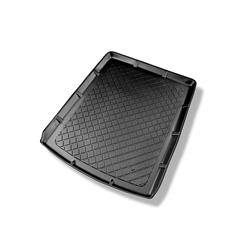 Tapis de coffre pour Audi A6 C7 Avant (09.2011-08.2018) - bac de coffre - protection de coffre voiture - Aristar - Guardliner - modèles avec système des rails de fixation dans le coffre; aussi pour la version Quattro