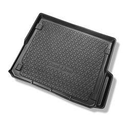 Tapis de coffre pour Mercedes-Benz Classe E W211 Break (2003-10.2009) - bac de coffre - protection de coffre voiture - Aristar - Cool liner - avec navigation et variobox (sans cavité gauche ; plus court de 15 cm par rapport au modèle standard)