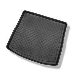 Tapis de coffre pour Mitsubishi Outlander III SUV (09.2012-2022) - bac de coffre - protection de coffre voiture - Aristar - Guardliner - 5/7 places; 3e rangée abaissée (avec et sans subwoofer); aussi pour la version Hybrid PHEV