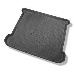 Tapis de coffre pour Nissan NV200 Van (01.2010-02.2019) - bac de coffre - protection de coffre voiture - Aristar - Cool liner - 5/7 places; 3e rangée soulevée