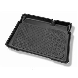 Tapis de coffre pour Opel Crossland X SUV (06.2017-....) - bac de coffre - protection de coffre voiture - Aristar - Guardliner - coffre inférieur avec espace prévu pour le plancher amovible du coffre; sous / sans plancher amovible du coffre (Flex Floor)